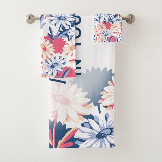 Genießen Sie kleine Zitate Badhandtuch Set (Insitu)