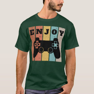 Genießen Sie nostalgische Farben beim Gaming, Freu T-Shirt