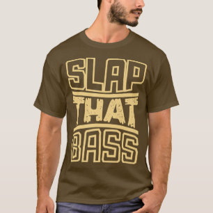 Genießen Sie Slap Bass Gitarre Jam Session Slap, d T-Shirt