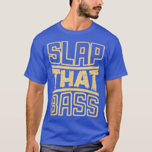 Genießen Sie Slap Bass Gitarre Jam Session Slap, d T-Shirt