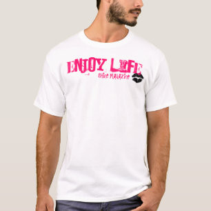 Genießen Sie weißes bequemes dünnes T-Stück de T-Shirt