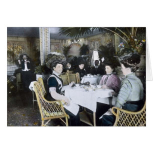 Genießen titanische 1. Klassen-Passagiere