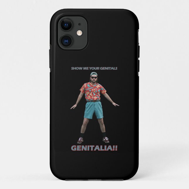 Genitalien-Tanz Case-Mate iPhone Hülle (Rückseite)