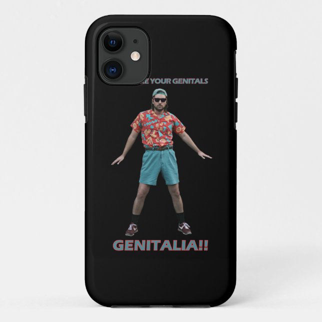 Genitalien-Tanz Case-Mate iPhone Hülle (Rückseite)