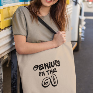 Genius auf dem Go Abschluss Student Geschenk Tragetasche