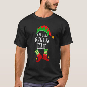 Genius Elf Matching Familiengruppe Weihnachten Elf T-Shirt