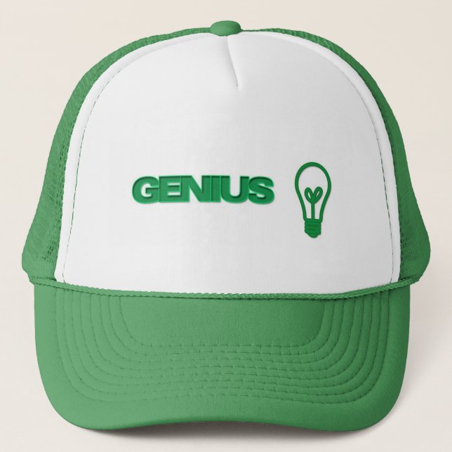 Genius hat truckerkappe (Vorderseite)