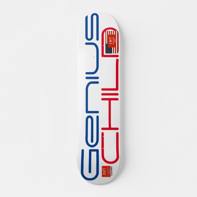 GENIUS KIND JMT 7 3/4" Skateboarddecke Skateboard (Vorne)