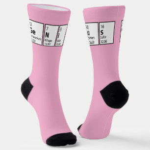 Genius Science Nerd Socken