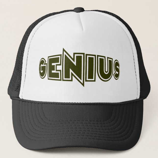 Genius Truckerkappe (Vorderseite)