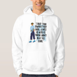 GENJOY JEANS QUOTE HOODIE