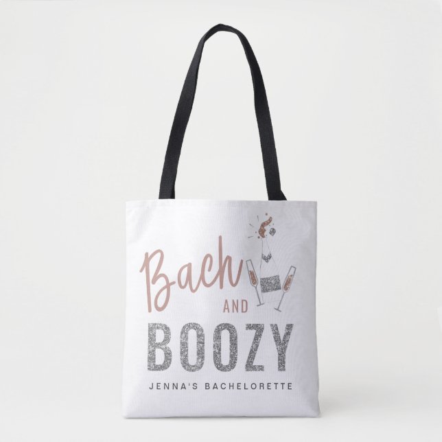 GENNA| Bach und Boozy Rose Gold Bachelorette (Vorderseite)