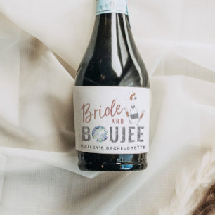 Genna - Rose Gold Silberner Glitzer Bride & Boujee