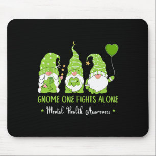 Genome einen Kampf allein Green Ribbon psychische Mousepad