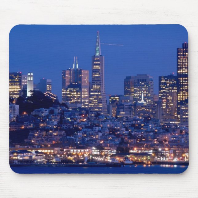 Genommen vom Dach des Gefängnisses auf Alcatraz Mousepad (Vorne)