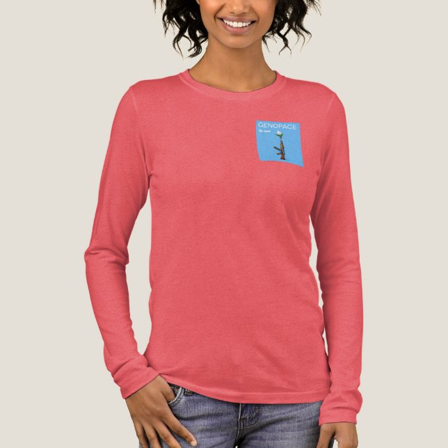 GENOPACE Das Buch Tri-Blend Shirt (Vorderseite)