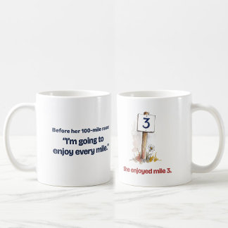 Genossene Meile 3 Lustiger personalisierter Ultra- Kaffeetasse