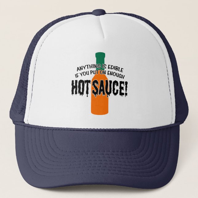 Genough Hot Sauce Truckerkappe (Vorderseite)
