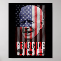 Genozid Joe Biden Anti Biden American Flag Vampir