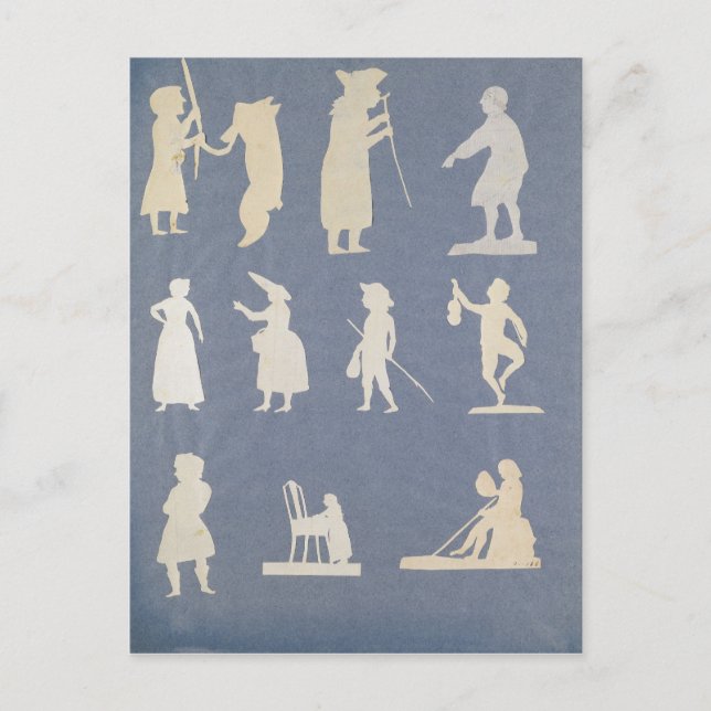 Genre Scene Postkarte (Vorderseite)