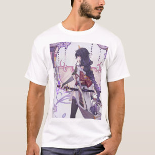 Genshin Impact Baal Sakura Blätter T-Shirt