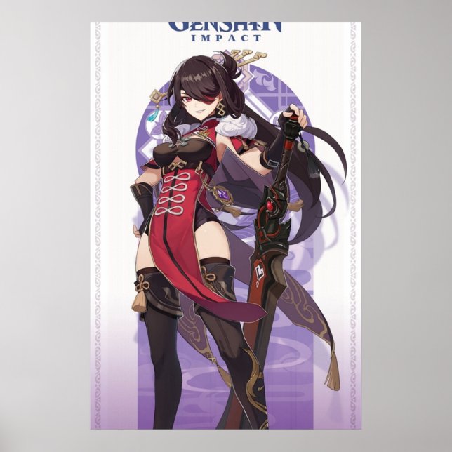 Genshin Impact Beidou Poster (Vorne)