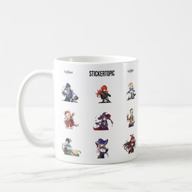 Genshin Impact Character Pack Kaffeetasse (Links)