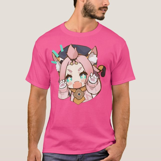 Genshin Impact Chibi Childe T-Shirt (Vorderseite)
