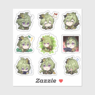 Genshin Impact Collei Stickers Aufkleber