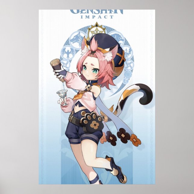 Genshin Impact Diona Poster (Vorne)