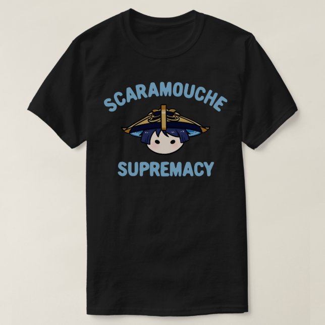 Genshin Impact Scaramouche Wanderer Supremacy Morc T-Shirt (Design vorne)