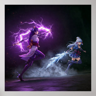 Genshin-Kontrast Poster