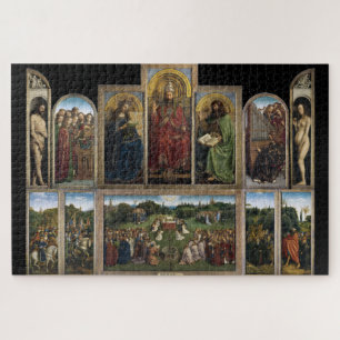 Gent Altarpiece, Van Eyck Brothers Puzzle
