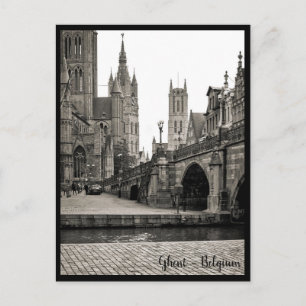 Gent, Belgien. Gent, Bélgica Postcard Postkarte