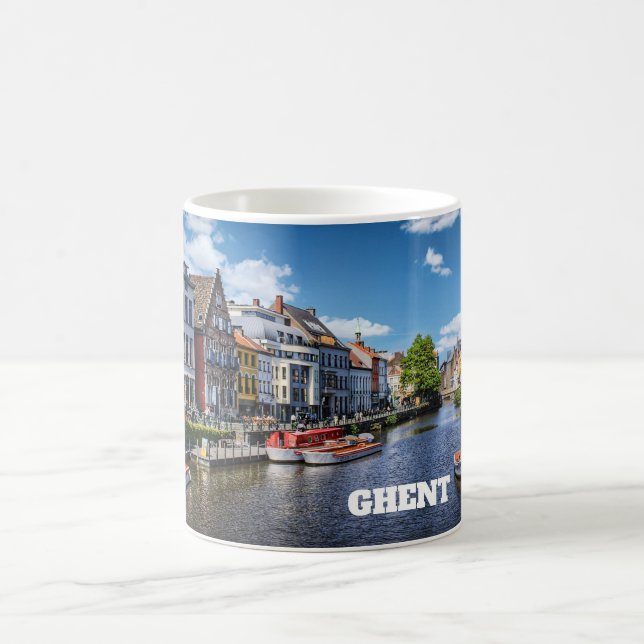 Gent - Belgien Kaffeetasse (Mittel)