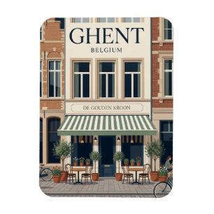 Gent, Belgien Magnet