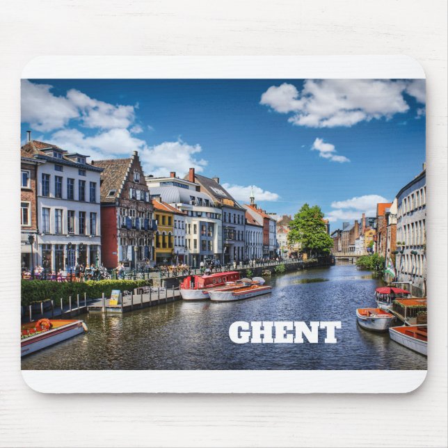 Gent - Belgien Mousepad (Vorne)