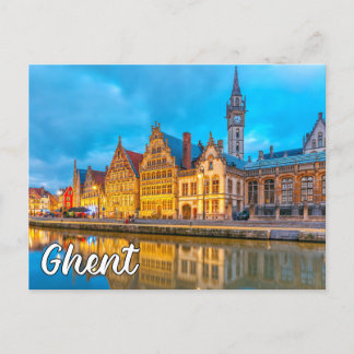 Gent, Belgien Postkarte