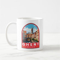 Gent Belgien Reise Kunst Vintage