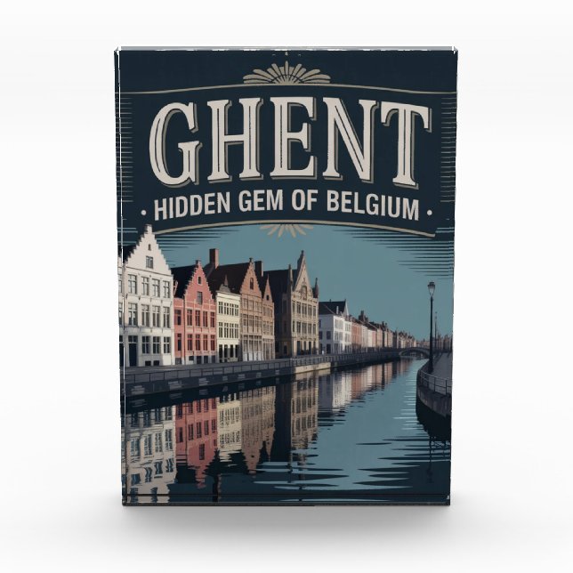 Gent – Belgiens versteckter Schatz Fotoblock (Vorderseite)