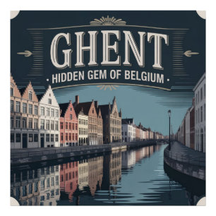 Gent – Belgiens versteckter Schatz Fotodruck
