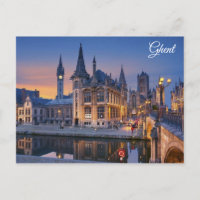 Gent Belgium Cityscape Travel Foto