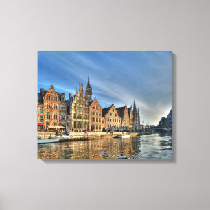 Gent in Abend Leinwanddruck