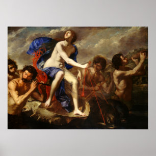 Gentileschi - Der Triumph der Galatea 1650 Poster