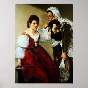 Gentileschi - Judith, Magd mit Kopf Poster