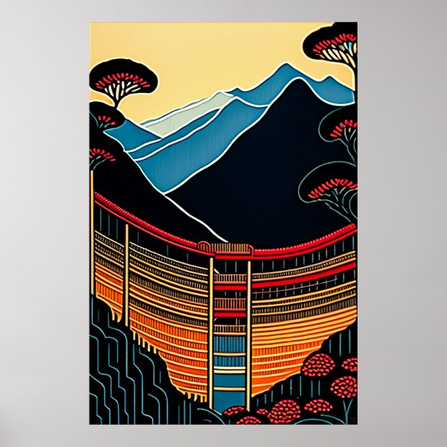 Genting Highlands - Leinwand Art Print Poster (Vorne)