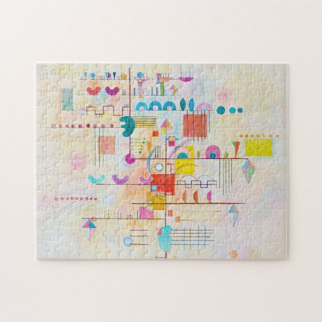 Gentle Accent, Wassily Kandinsky Puzzle (Horizontal)