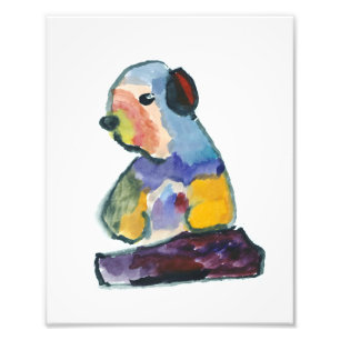 Gentle Beaver Print Fotodruck