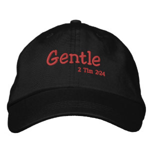 Gentle Bible Quotes Anpassen Bestickte Baseballkappe