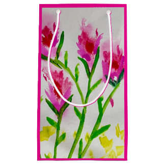 Gentle Blooms – Soft Watercolor Floral Greeting Kleine Geschenktüte